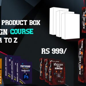 3D Digital Product Box Create Mobile Online